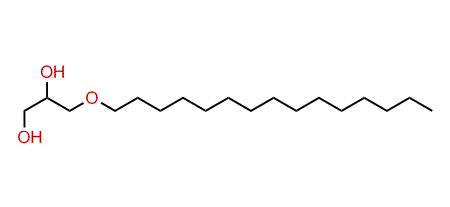 Glycerol 1-pentadecyl ether